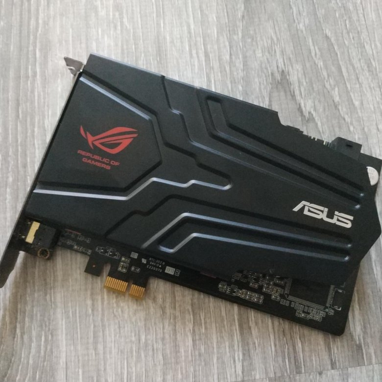 Звуковая карта asus rog xonar phoebus solo