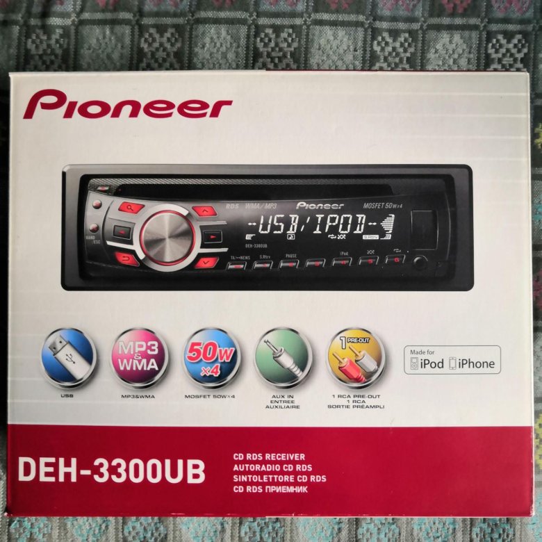 Pioneer deh 3300ub схема
