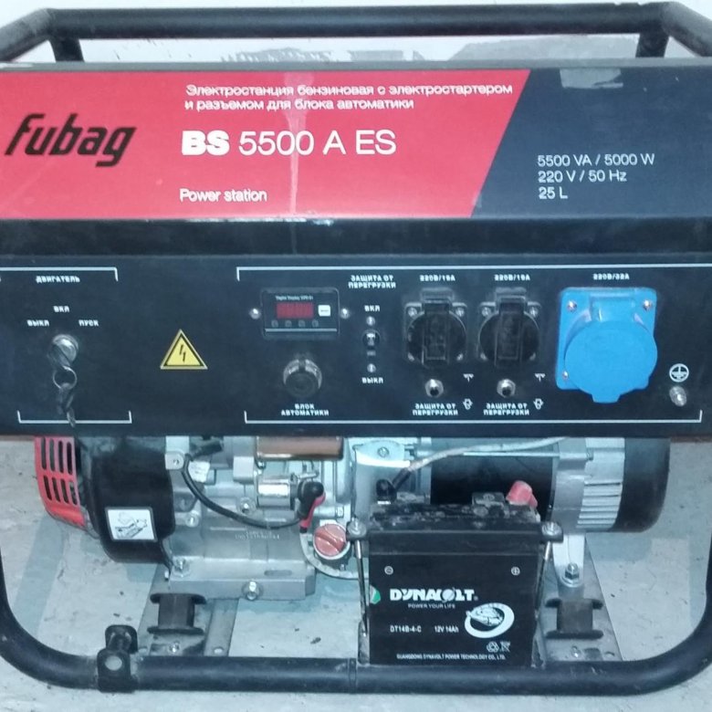 Fubag bs 5500 a es