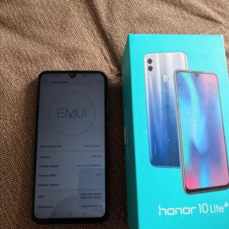 Honor 10 lite фото