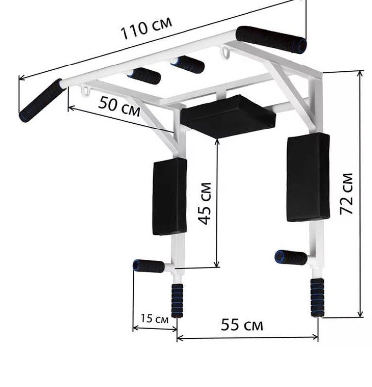Размеры турника 3 в 1 своими руками чертежи размеры