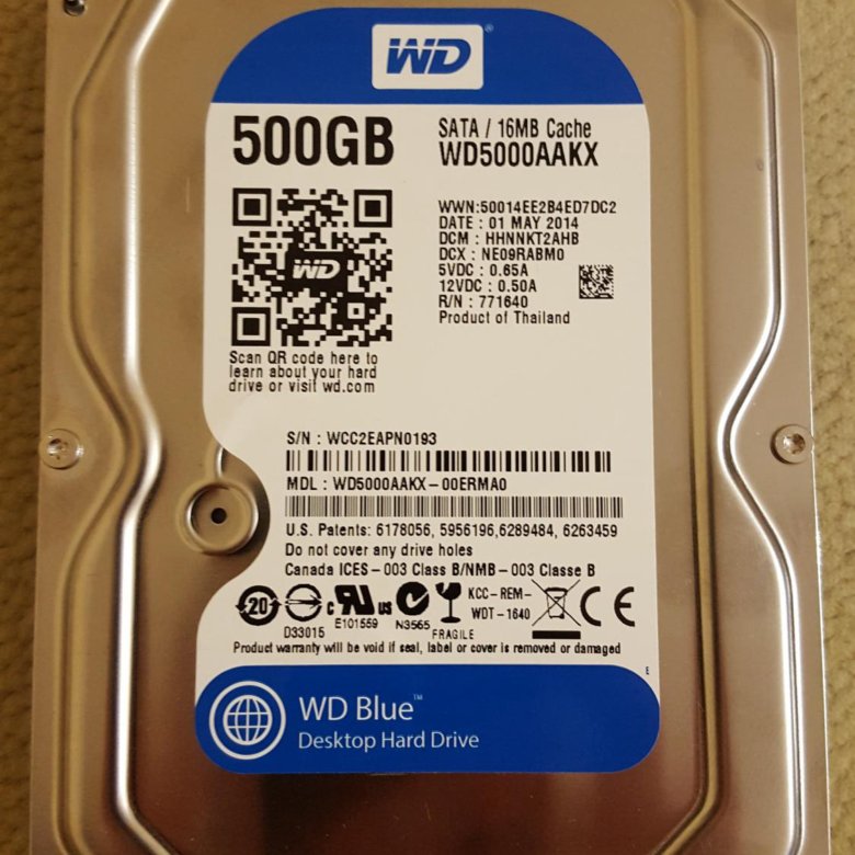 Wd blue 500gb