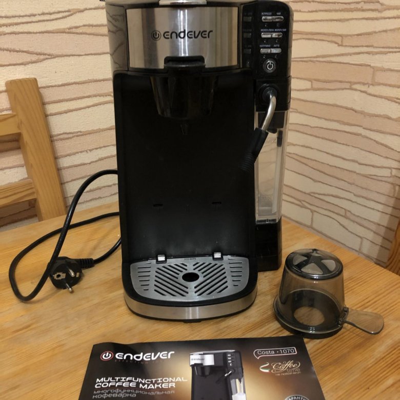 Кофемашина кофеварка Endever Costa 1070 – купить в Москве, цена 4 000 ...