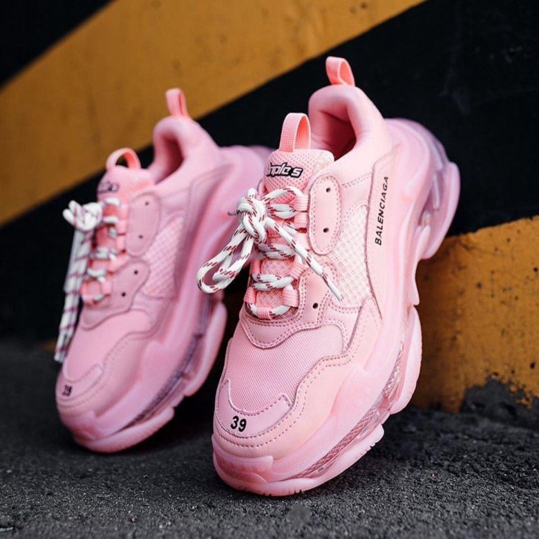 Кроссовки Balenciaga Triple s Pink