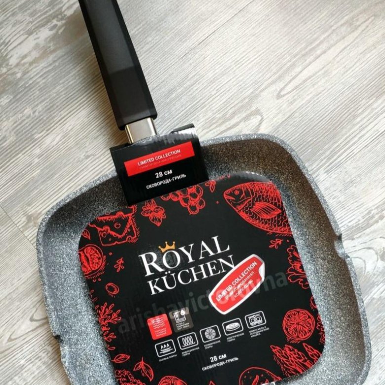 Сковорода-гриль royal kuchen антипригарная 28 см. Сковорода-гриль royal kuchen антипригарная 28 см. Сковорода гриль royal kuchen. Сковорода гриль рояль кюхен. Сковорода royal kuchen 28.