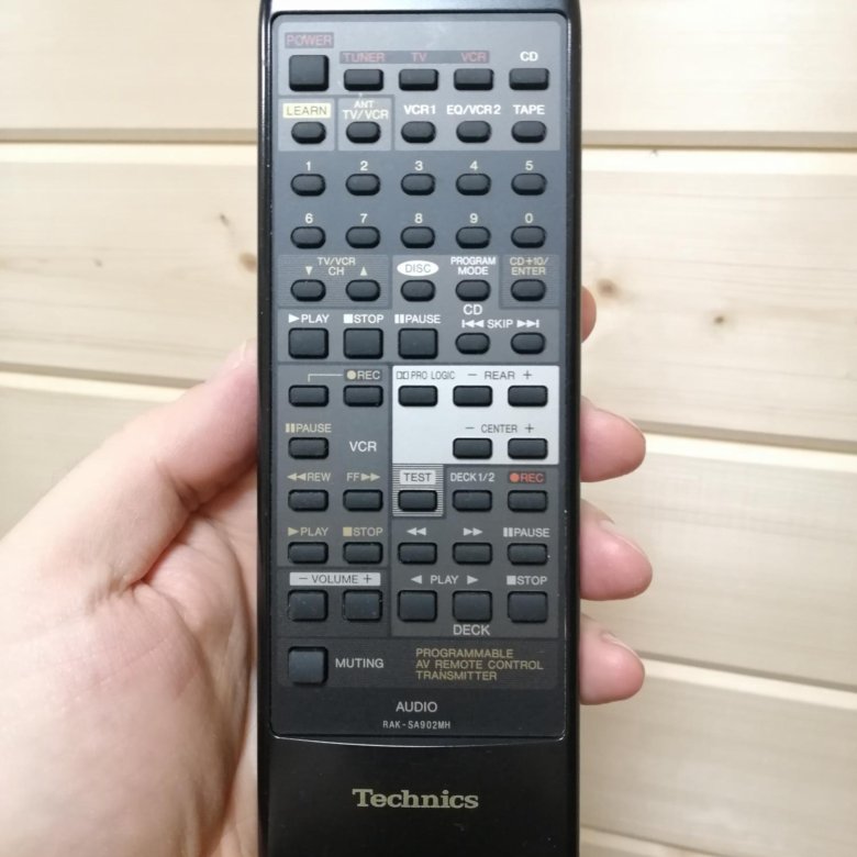 Как разобрать пульт technics