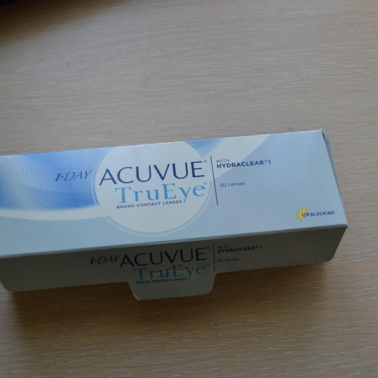 Контактные линзы acuvue trueye