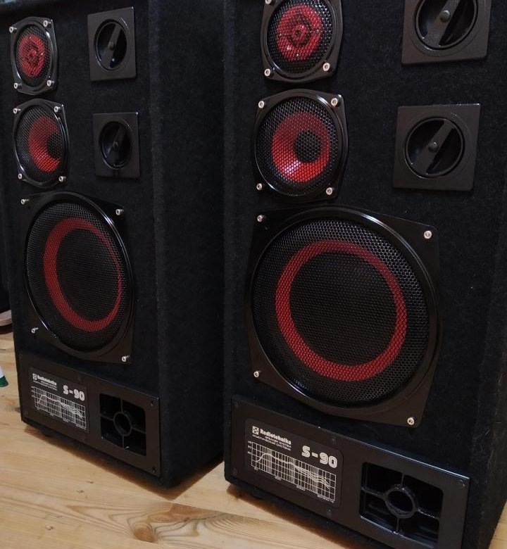 Колонки s series. S90 колонки. radiotehnika s90 размеры.