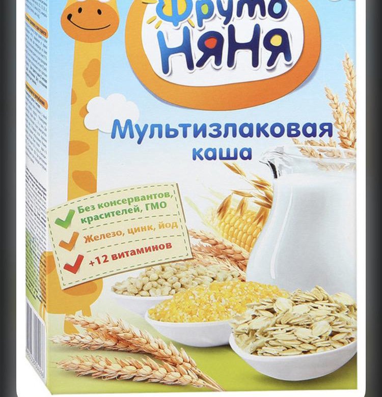 Каши мультизлаковые с витам