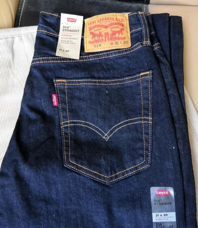 Джинс 31. Levis 514 straight 31/30 a17.