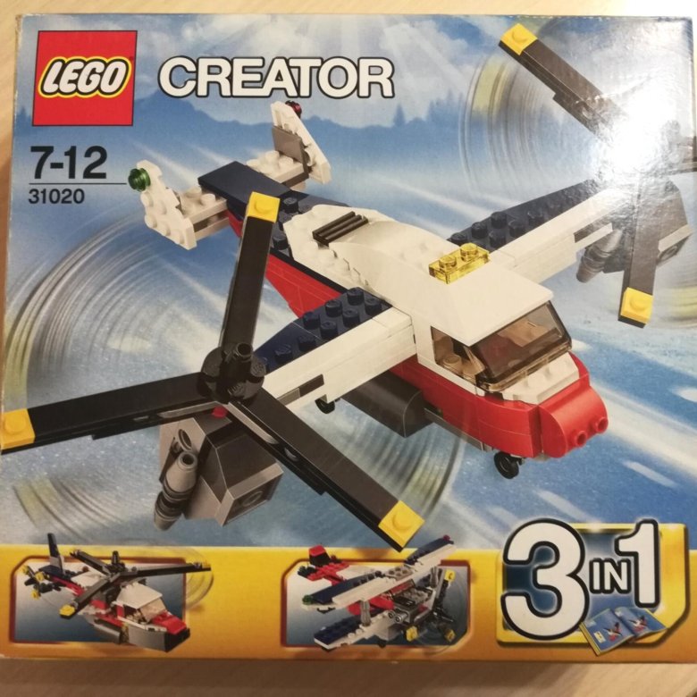 Lego 31020 Самолет Конвертоплан – купить в Тольятти, цена 580 руб ...