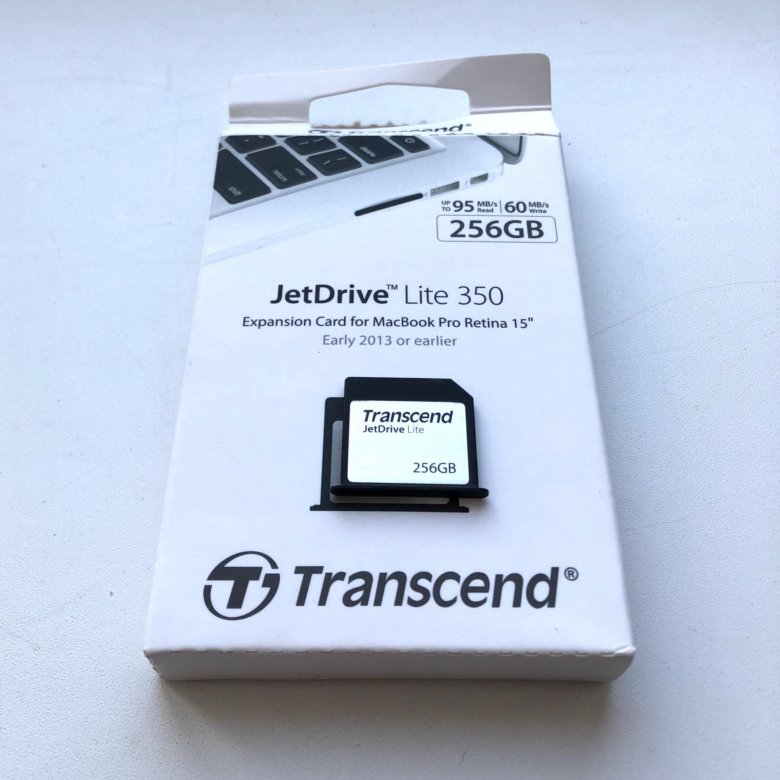 Transcend 256 гб. JETDRIVE Lite 350.