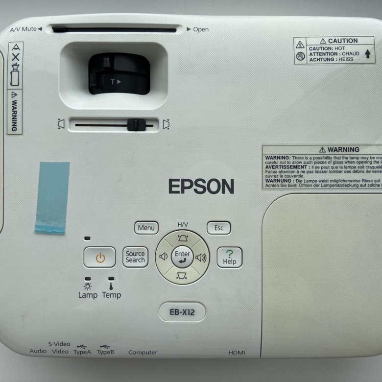 Epson eb x12 как перевернуть изображение