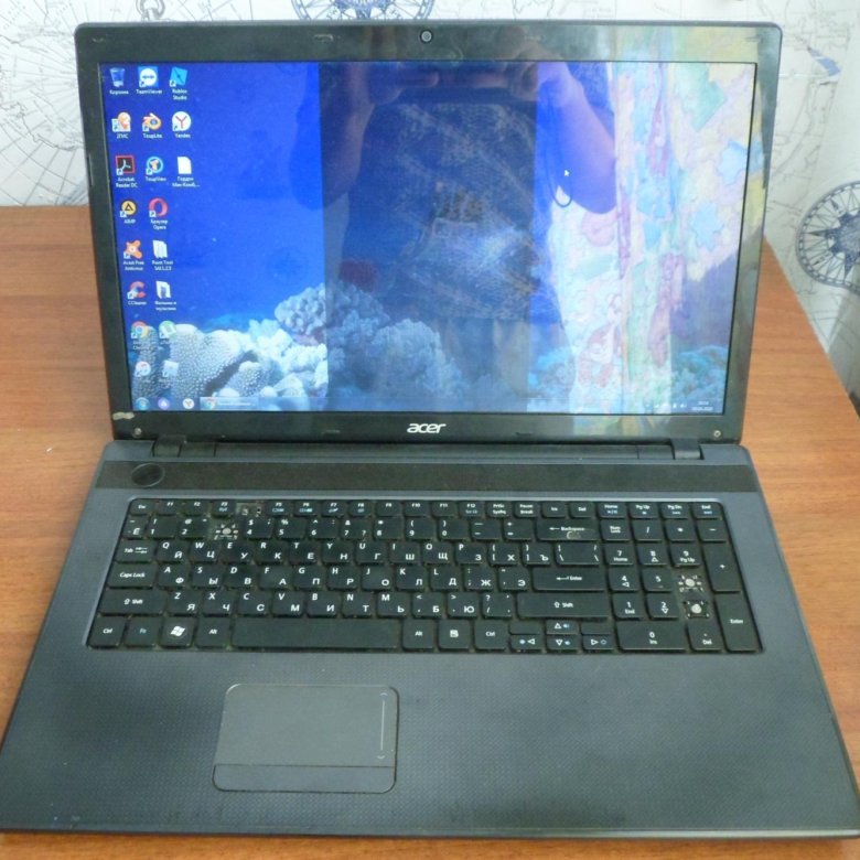 Acer 7250 нет изображения