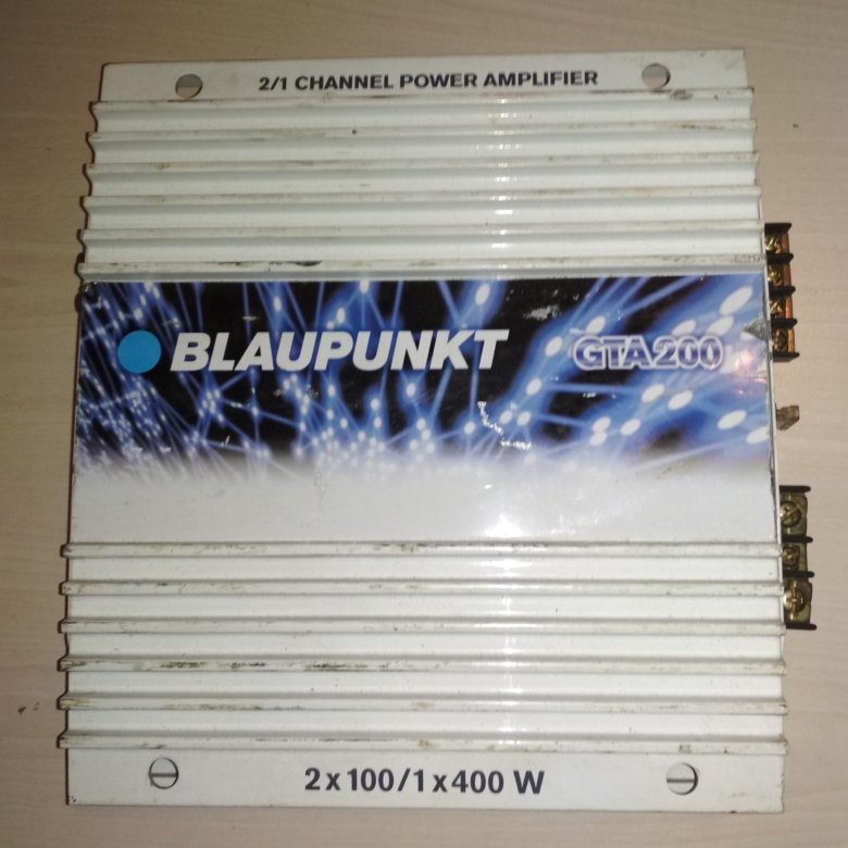 Усилитель Blaupunkt GTA 200 – купить в Мытищах, цена 2 500 руб ...