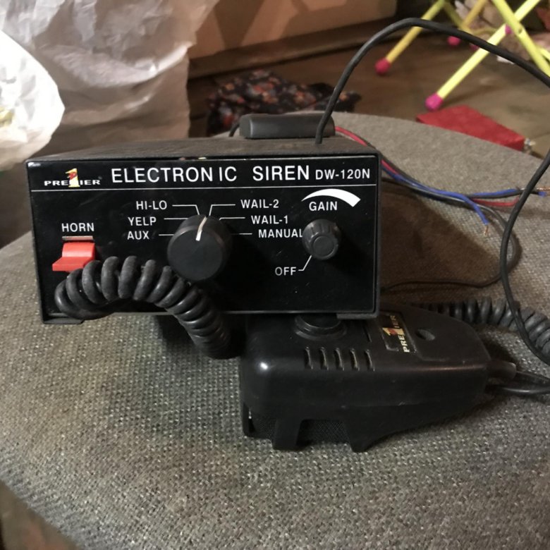 Electronic siren dw 120n схема подключения