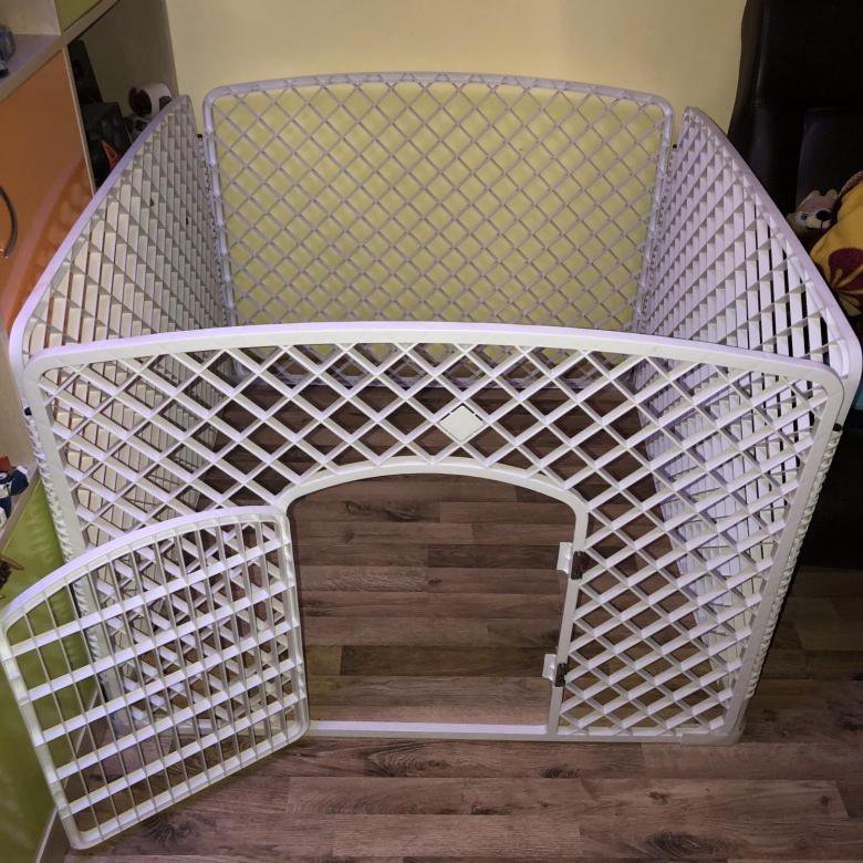 Пластиковые вольеры. Пластиковый вольер. Пластиковый вольер для собак и кошек, пластик, 100х100х75см. Вольер для собак, пластиковый (100×75 см), белый. Манеж для собак dogland.