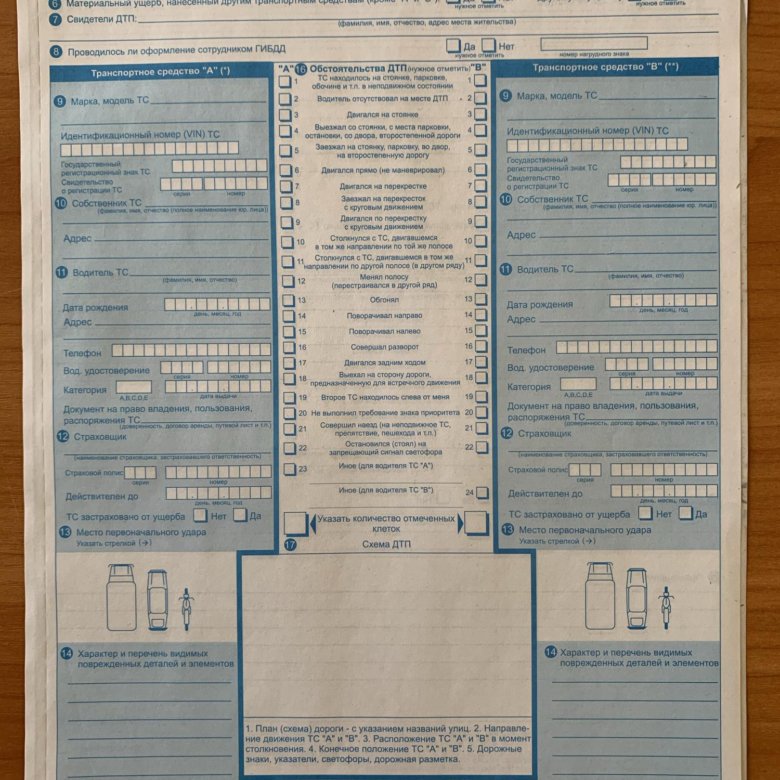 Происшествия бланк. Извещение о ДТП. Извещение о дорожно-транспортном происшествии. Бланк ДТП. Извещение о ДТП образец.