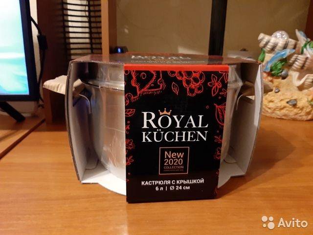 Кастрюля 6 литров Royal Kuchen – купить в Москве, цена 1 599 руб., дата ...