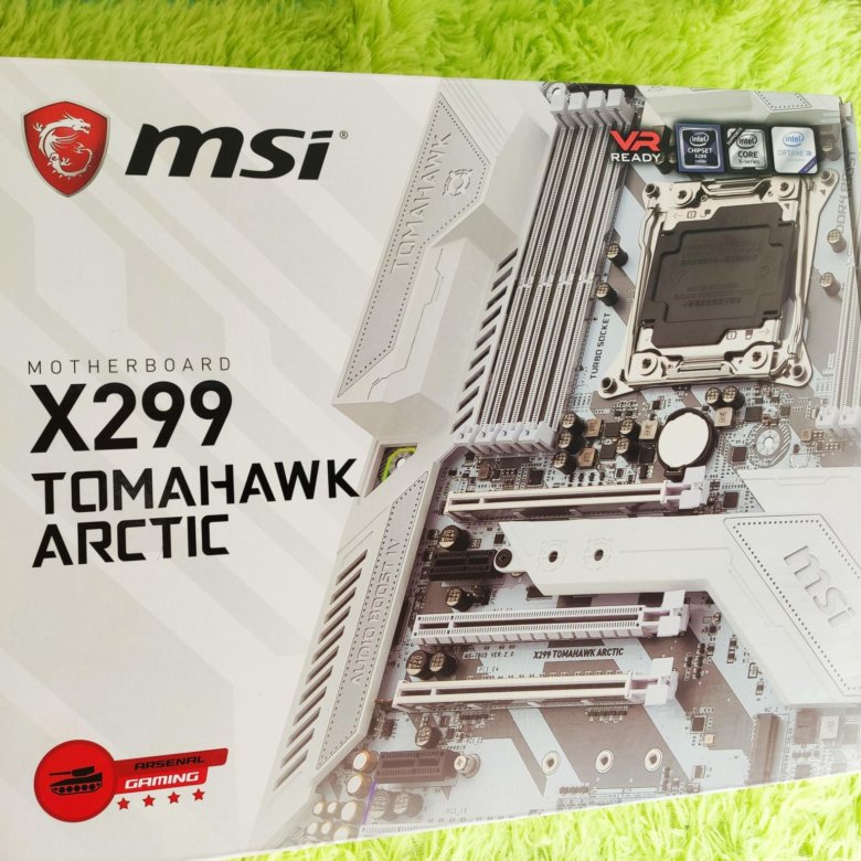 Msi x299 tomahawk arctic поддерживаемые процессоры