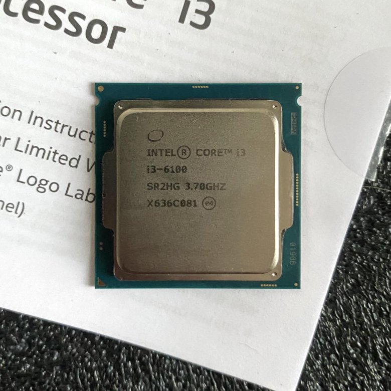Intel core i3 6100. Intel core i3 6100