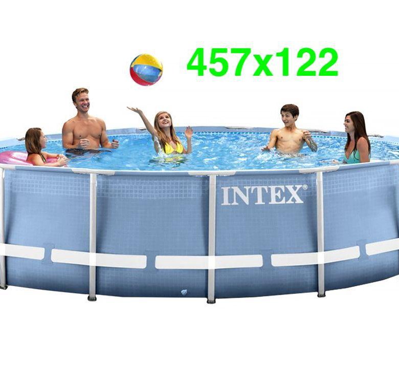 Бассейн каркасный Intex Prism Frame Pool 457х122 – купить в Москве ...