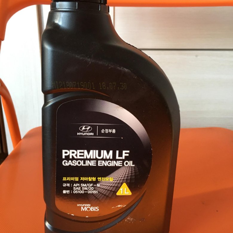 Hyundai/Kia Premium Gasoline 5W-20 1л – купить в Москве, цена 160 руб ...