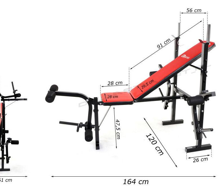 Скамья для жима размеры чертеж