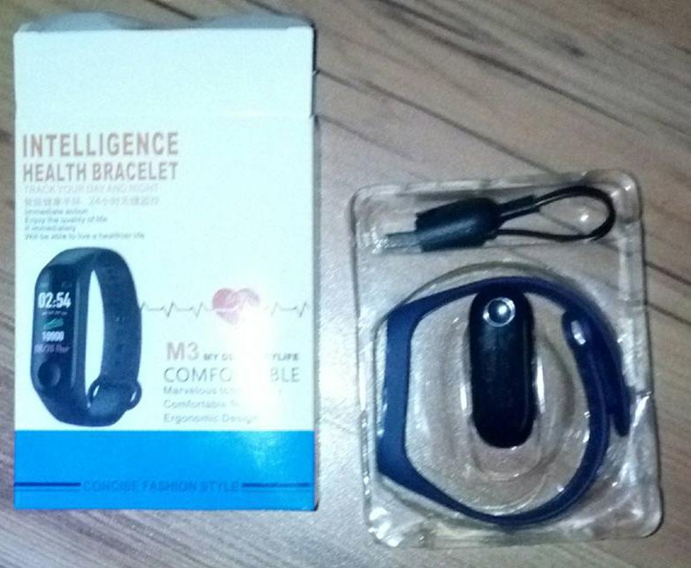 Intelligence health bracelet m3