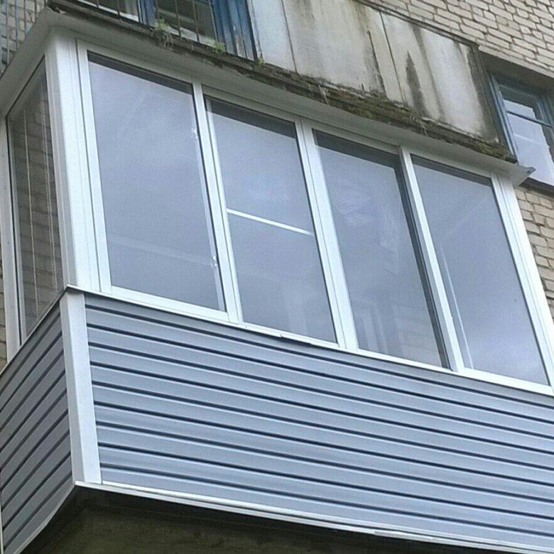 Остекление балкона 3