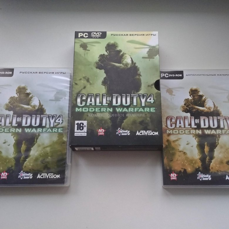 Call of Duty 4 Modern Warfare коллекционное издани – купить в Москве ...