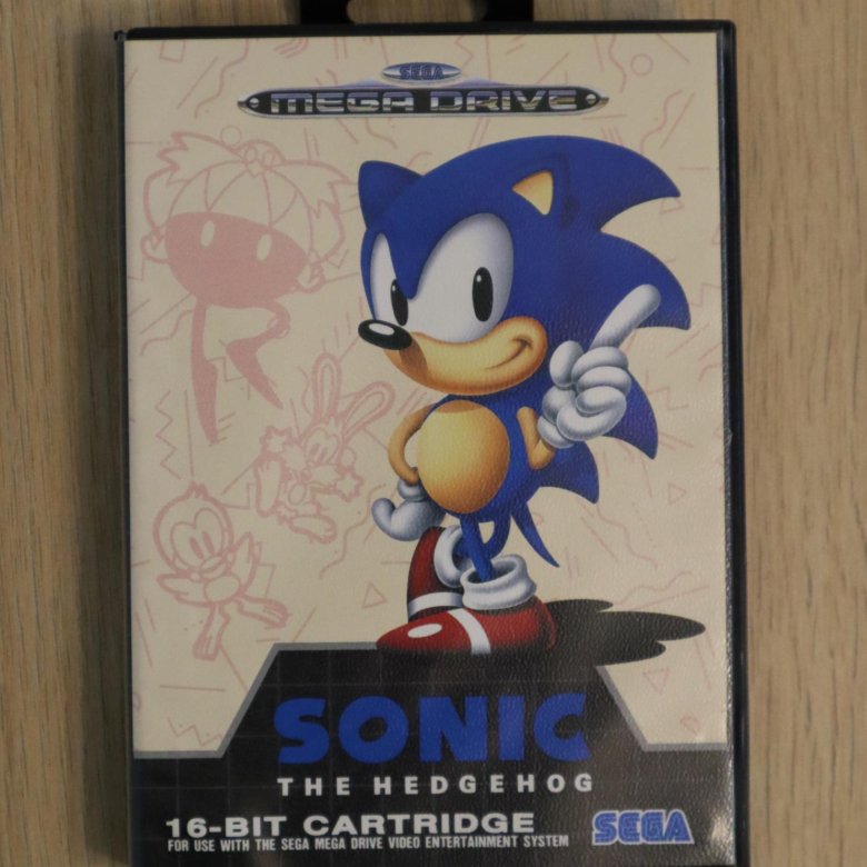 Картридж Sonic the Hedgehog Sega Сега Оригинал – купить в Санкт ...
