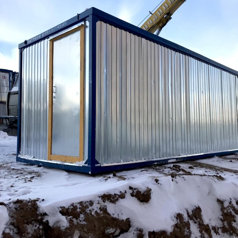 Бытовки строительные эконом типа – купить в Кашире, цена 121 900 руб ...