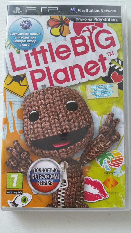 Игра Little Big Planet (на русском языке), для PSP 89014080058 купить 1
