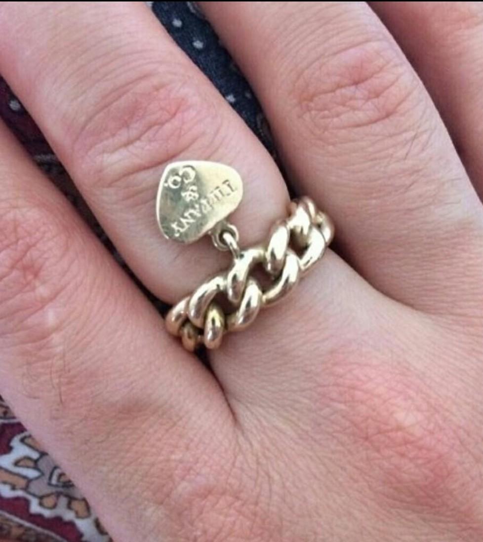 Tiffany кольцо цепочка