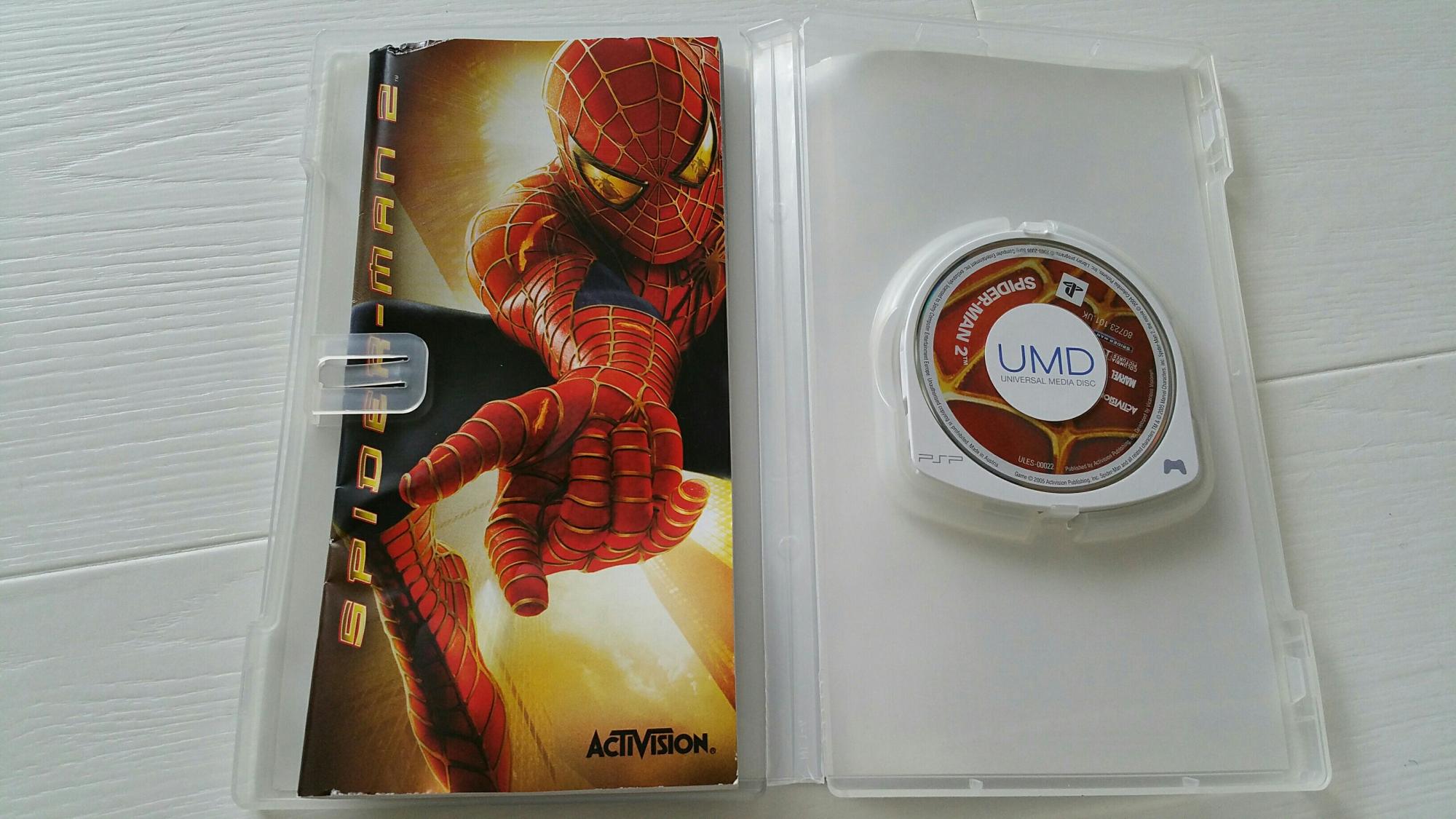 Игра для PSP Spider-man 2, лицензионная 89014080058 купить 2