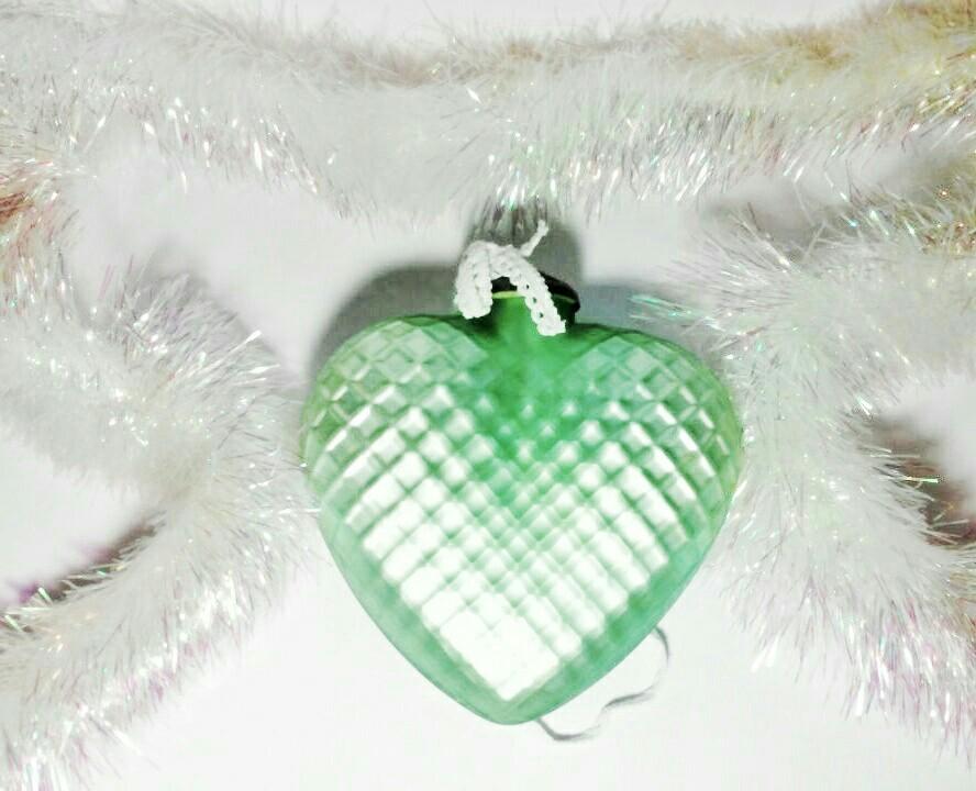 89030027853 Елочная игрушка сердце от LisbethDahl