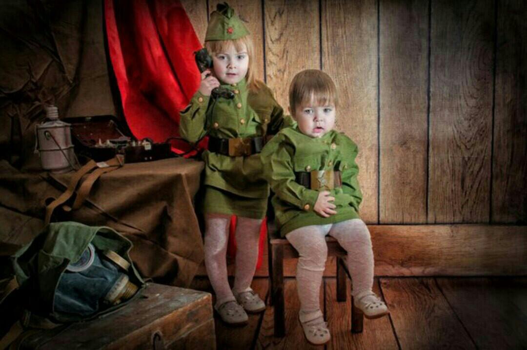 Одежда детей в военные годы