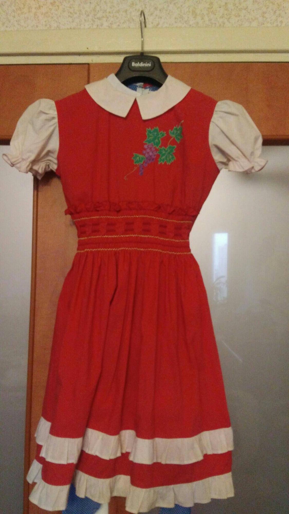 Байковое платье для девочки СССР