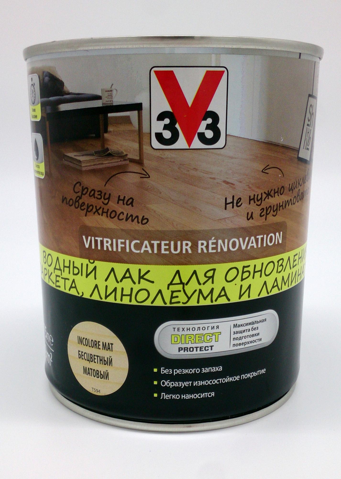 v33 лак для обновления мебели
