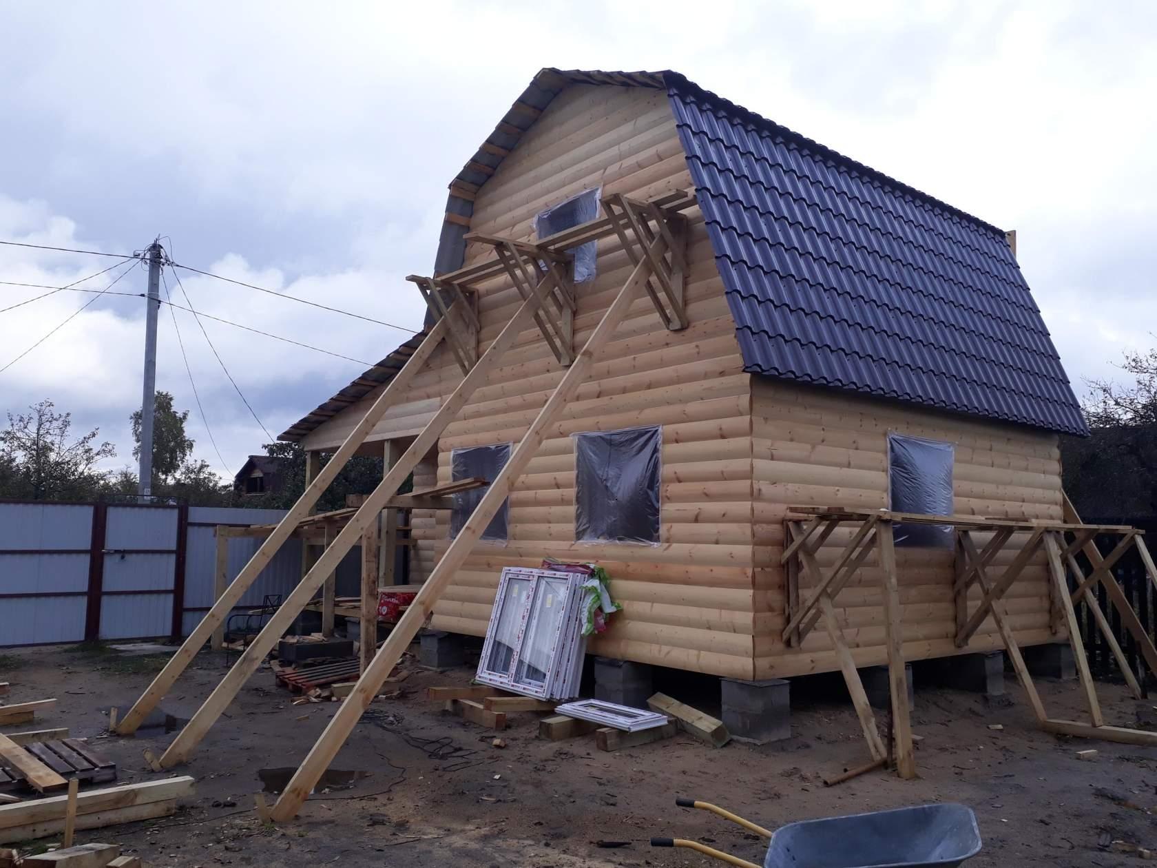 Бригада плотников для строительства бани 94 фото
