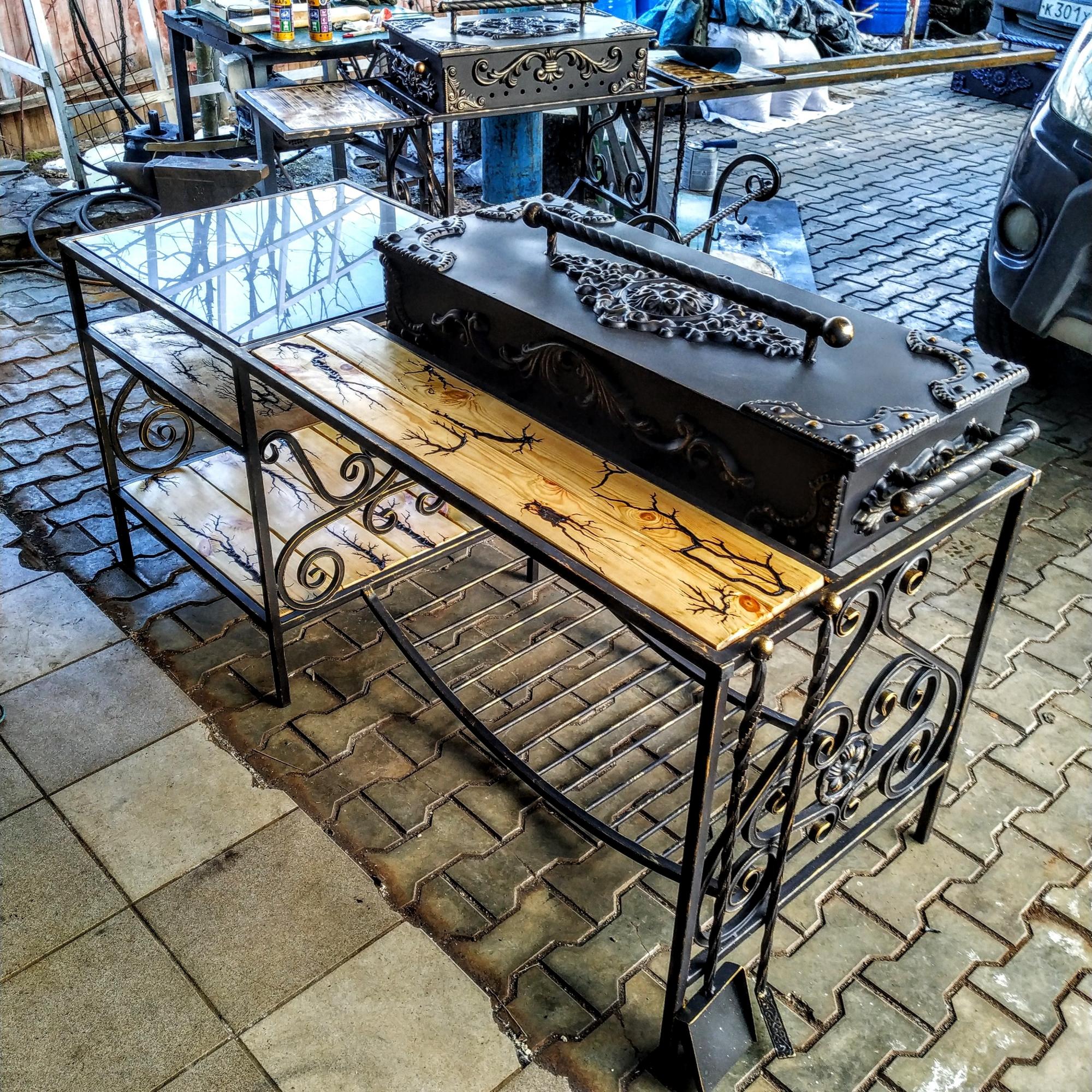 Мангал высокий. Мангал ручной работы. Мангал с вертелом профессиональный. Мангал с боковыми столиками. Мангал-трансформер.