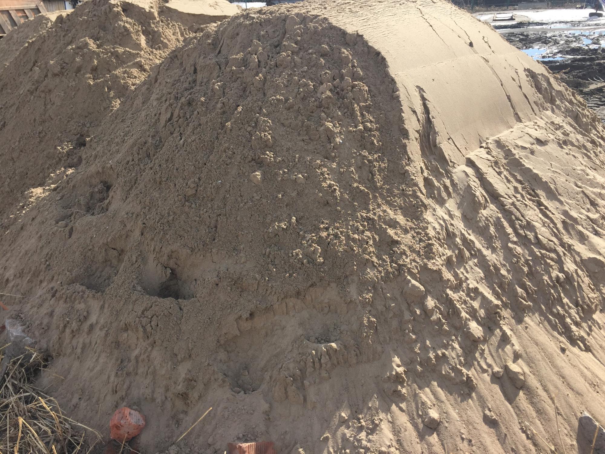 Песок чистый для песочниц и грядок