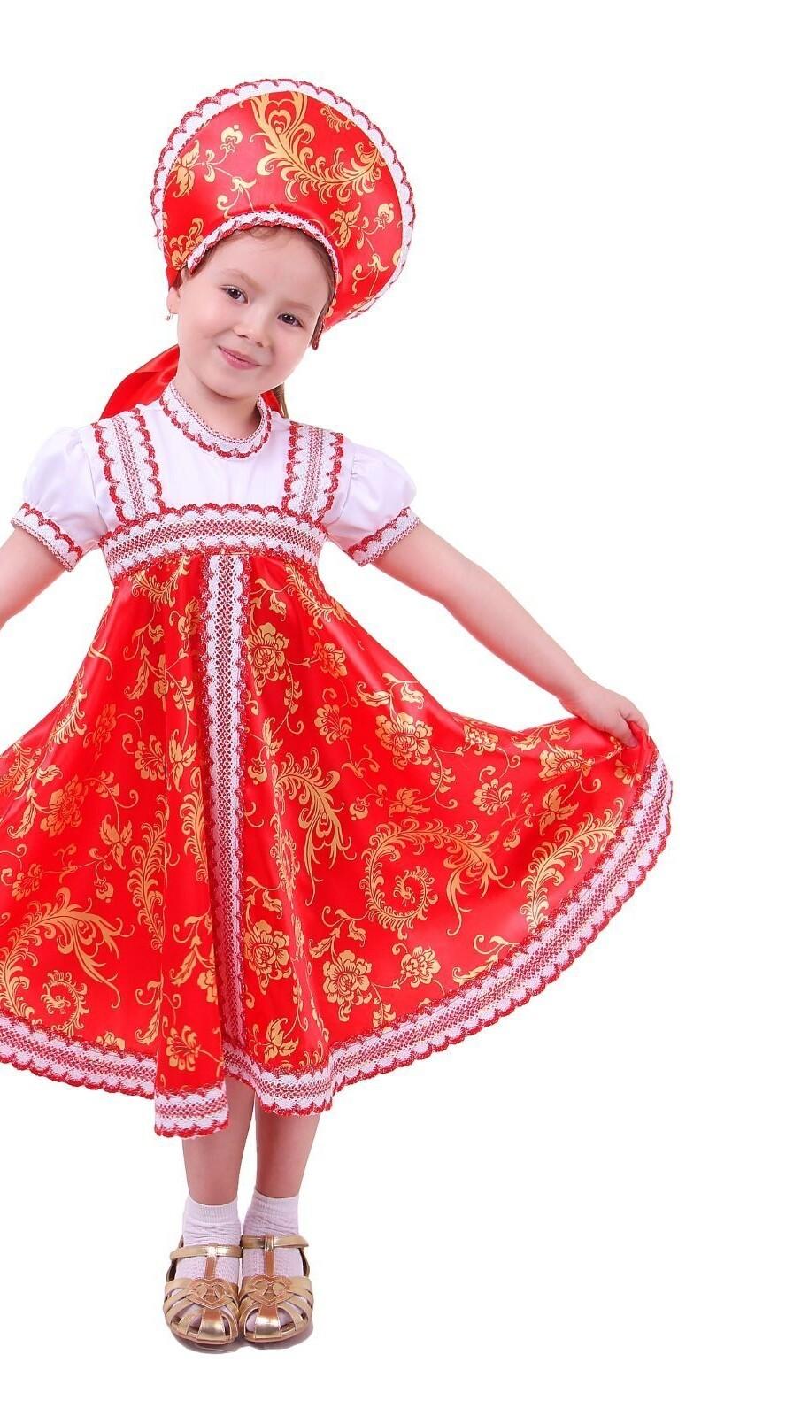 Русско-народный костюм для девочки