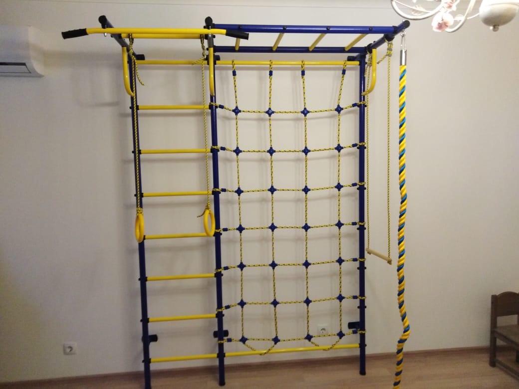 Спортивный комплекс установка. +Купитьтурник пристенный для дома и дачи.