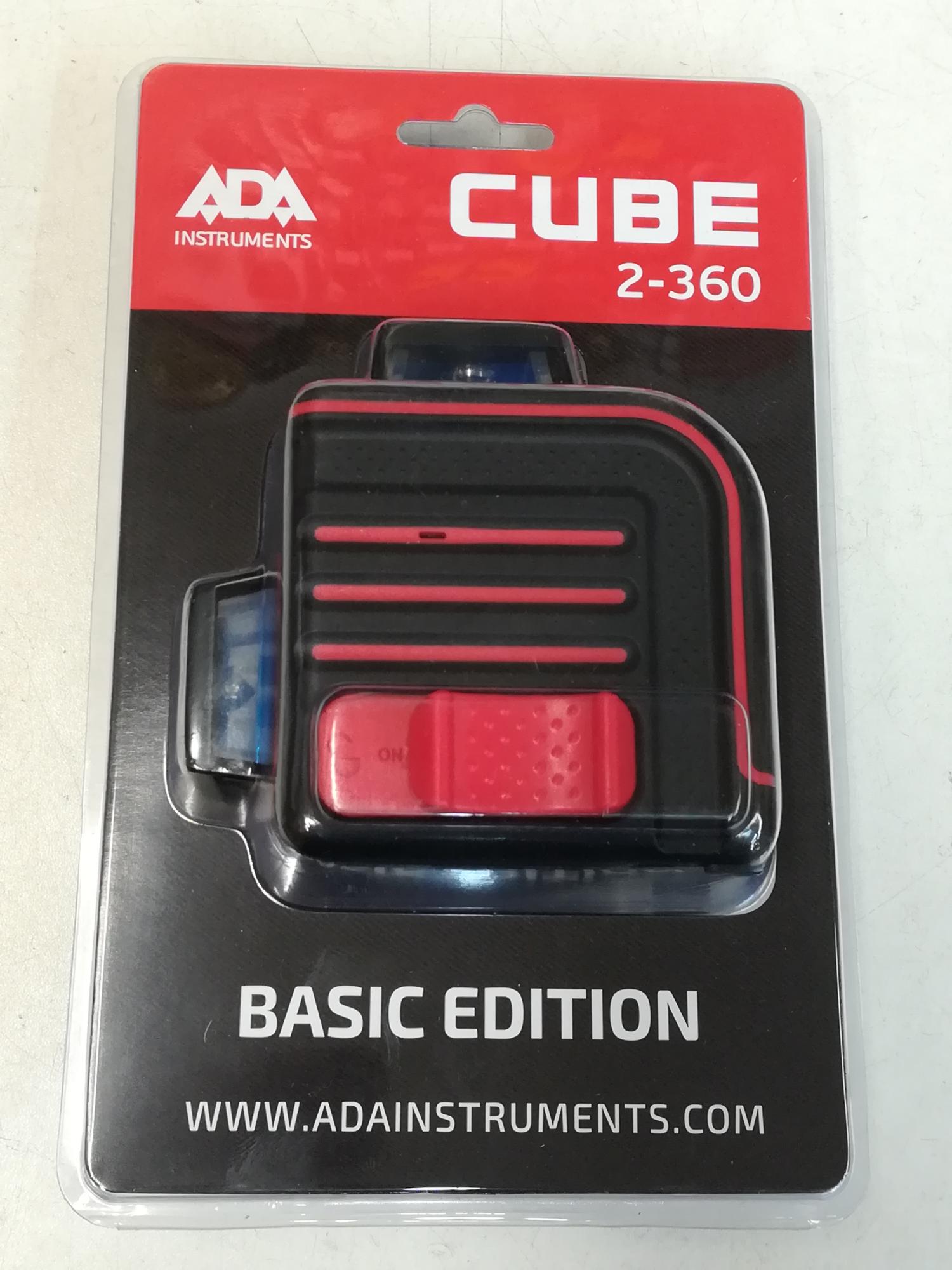 Cube 360 basic edition. Cube 2-360 запчасти. Нивелир ada Cube 2-360 цены.