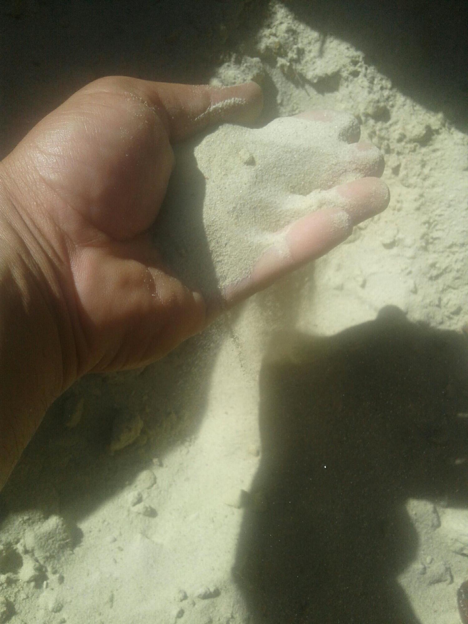 Белый песок(кварцевый) - фотография № 2
