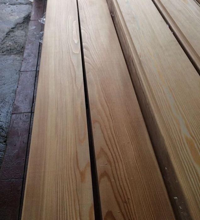 Лиственница 140. Шпунтованная доска лиственница сорт Прима. 891038 F.Woods Larch 120x20
