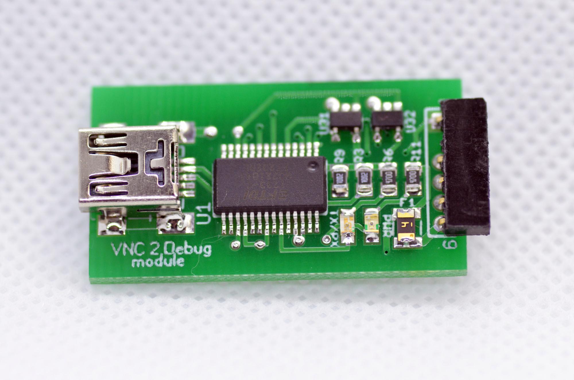 No debug module. No debug module
