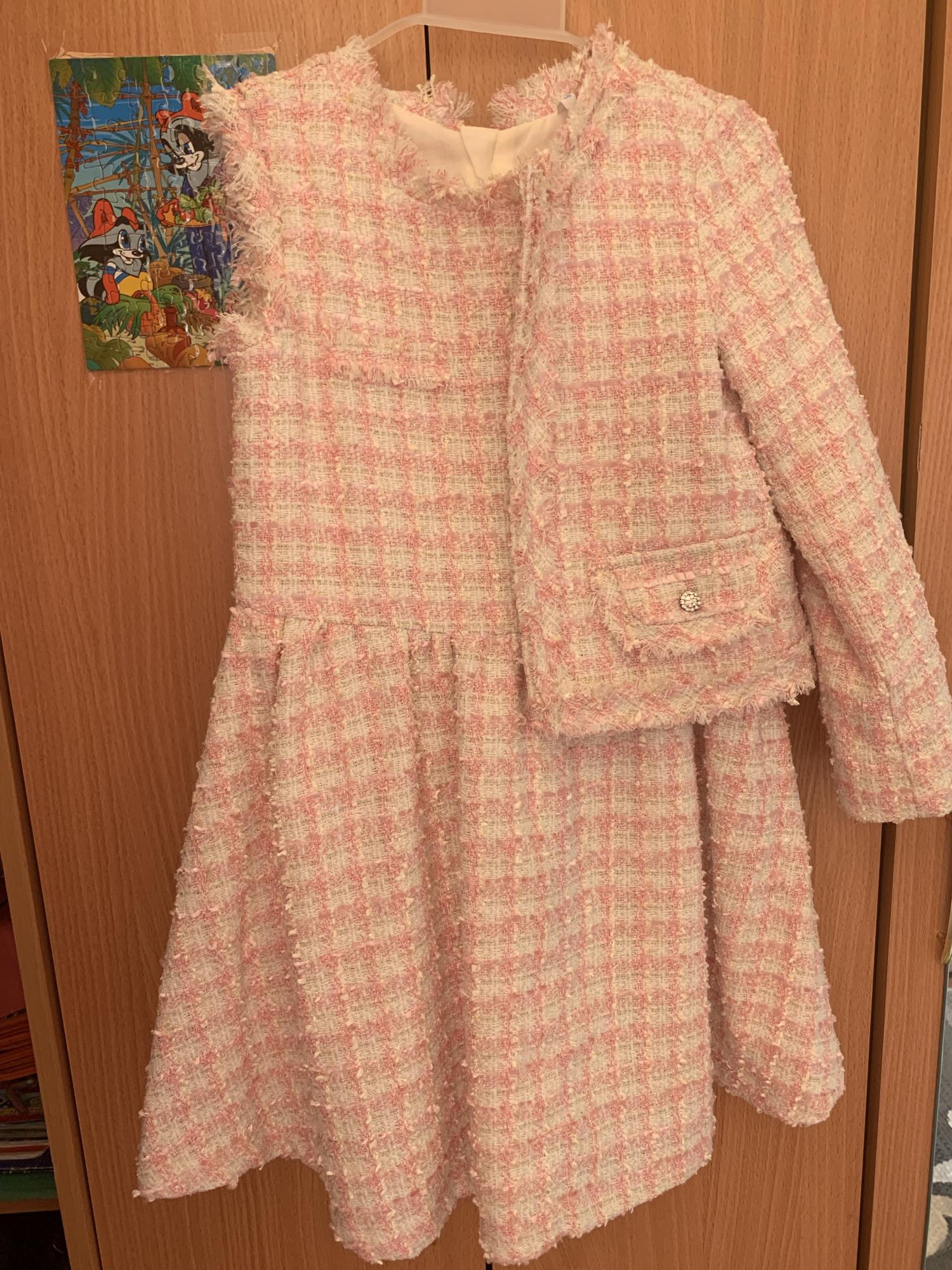 Комплект платье с пиджаком - фотография № 2